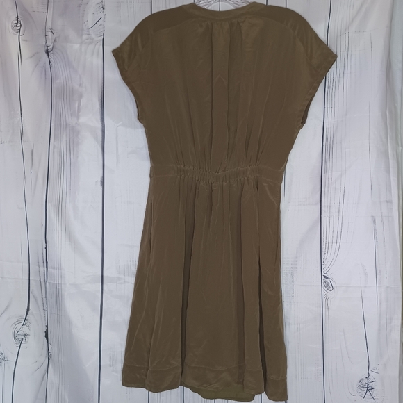 Madewell silk short sleeve dress - Picture 10 of 16